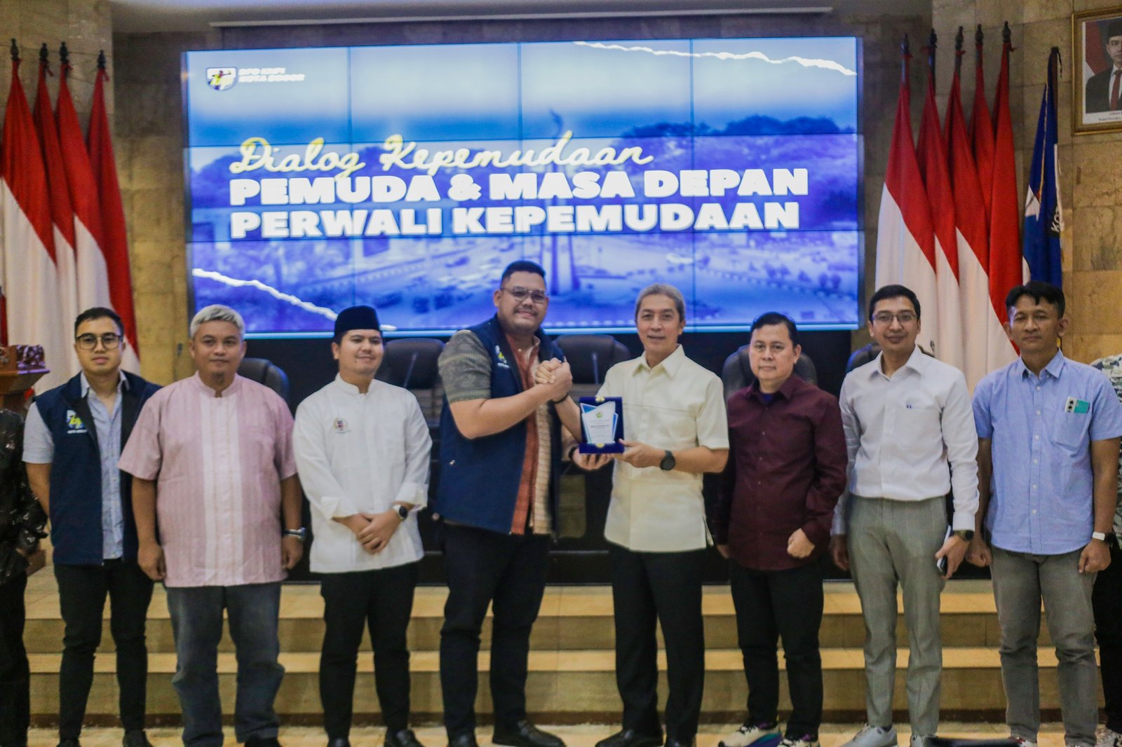 Membuka Kegiatan Dialog Kepemudaan Ngabuburit Gagasan : Pemuda dan Masa Depan Perwali Kepemudaan