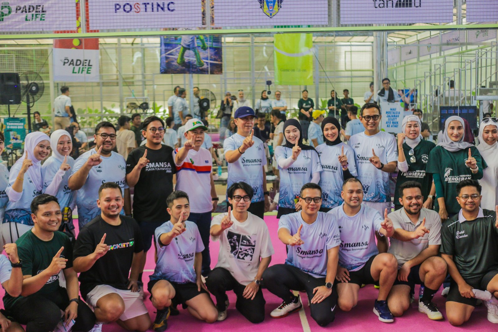 Memberikan Sambutan pada Kegiatan SMANSA Punya Tournament