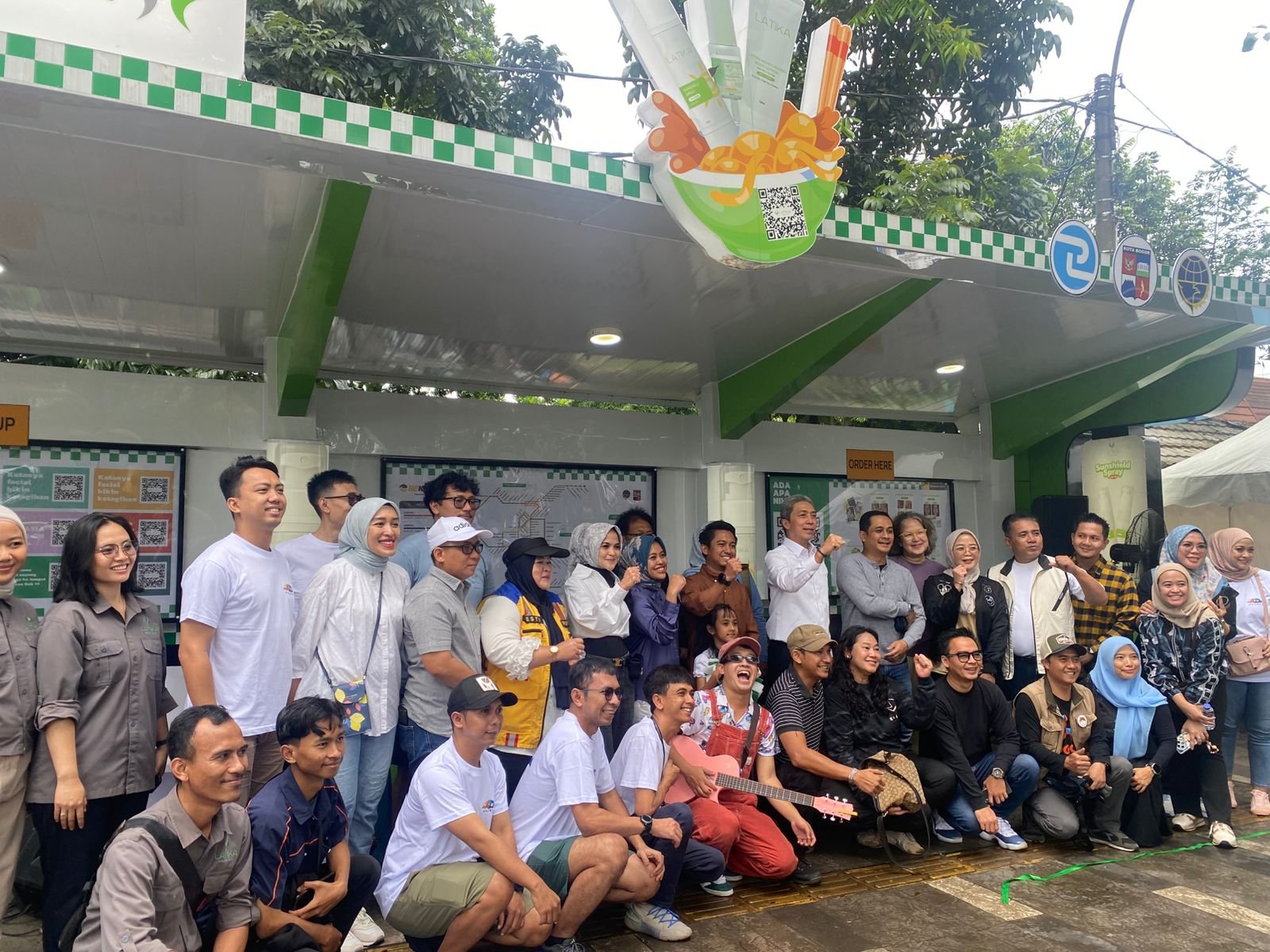 Peresmian Halte Latika