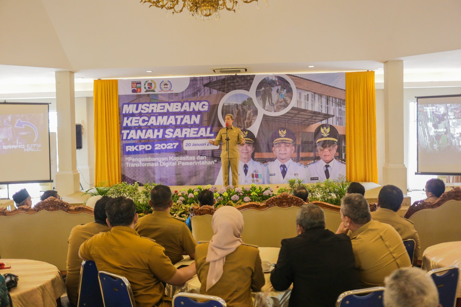Menghadiri Musyawarah Perencanaan Pembangunan Tingkat Kecamatan Tanah Sareal RKPD Tahun 2027